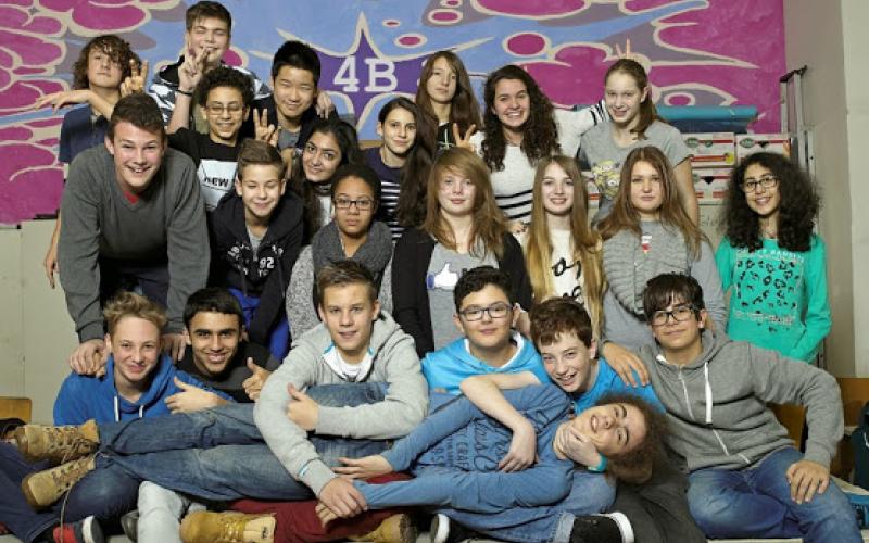 Klassenfoto 4B